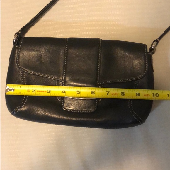 EUC Black Cole Haan small, leather hobo bag - Picture 7 of 8